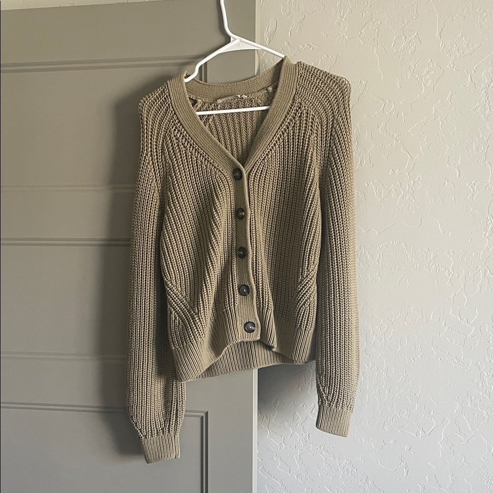 Everlane Texture Cotton Cardigan